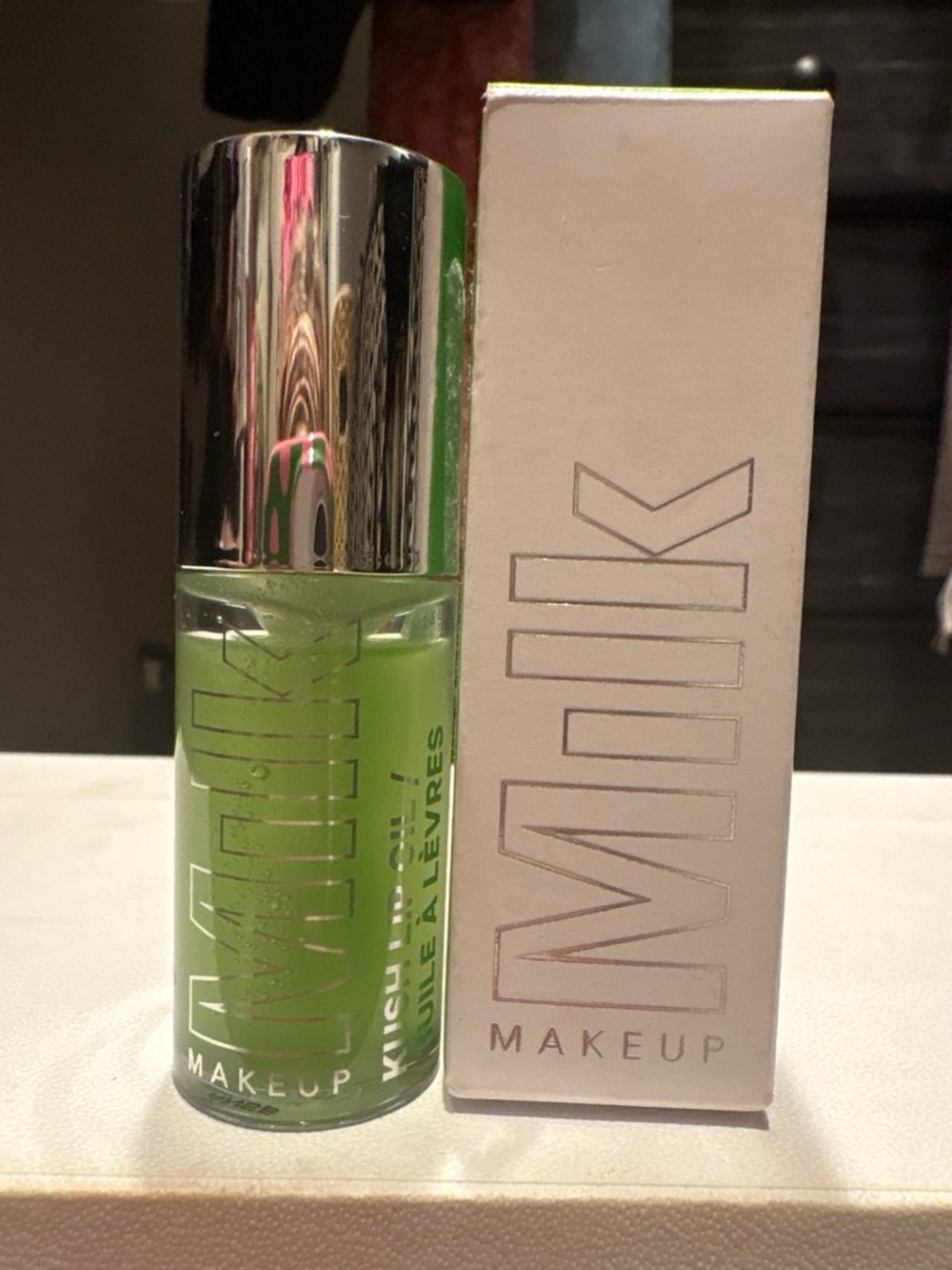 Milk Makeup Mint Lip Oil Gloss - Light Green Shine